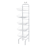 5 Tier Wire Basket Unit