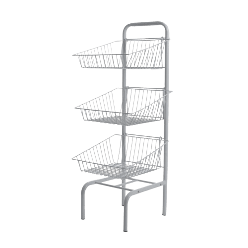 3 Tier Wire Basket Unit