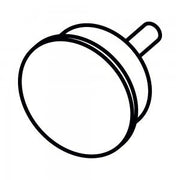 Stainless steel bump rail end cap