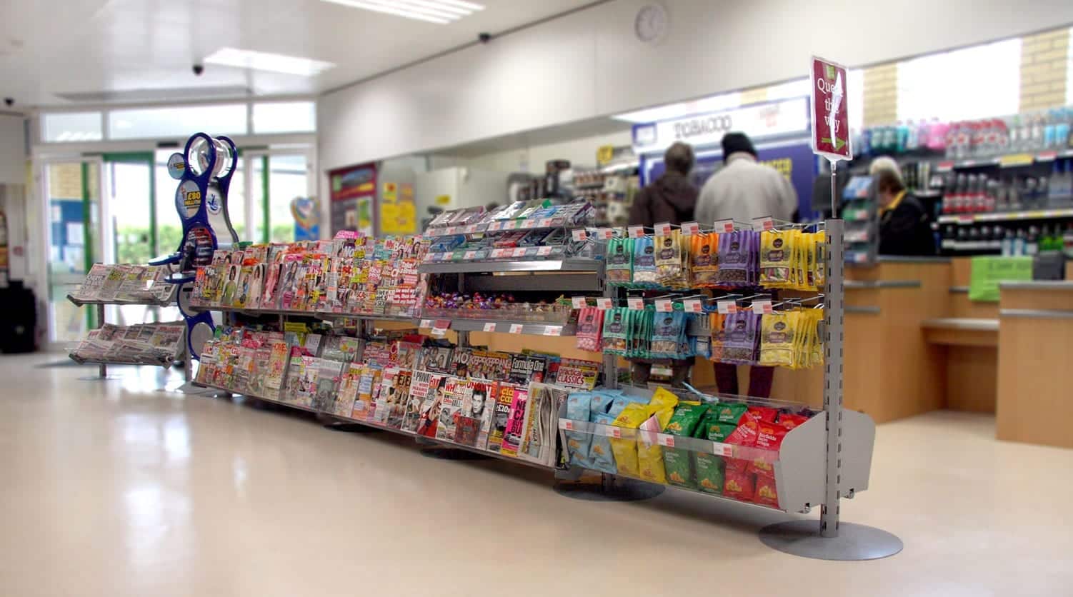 Crisp Merchandise Bin Merchandising System