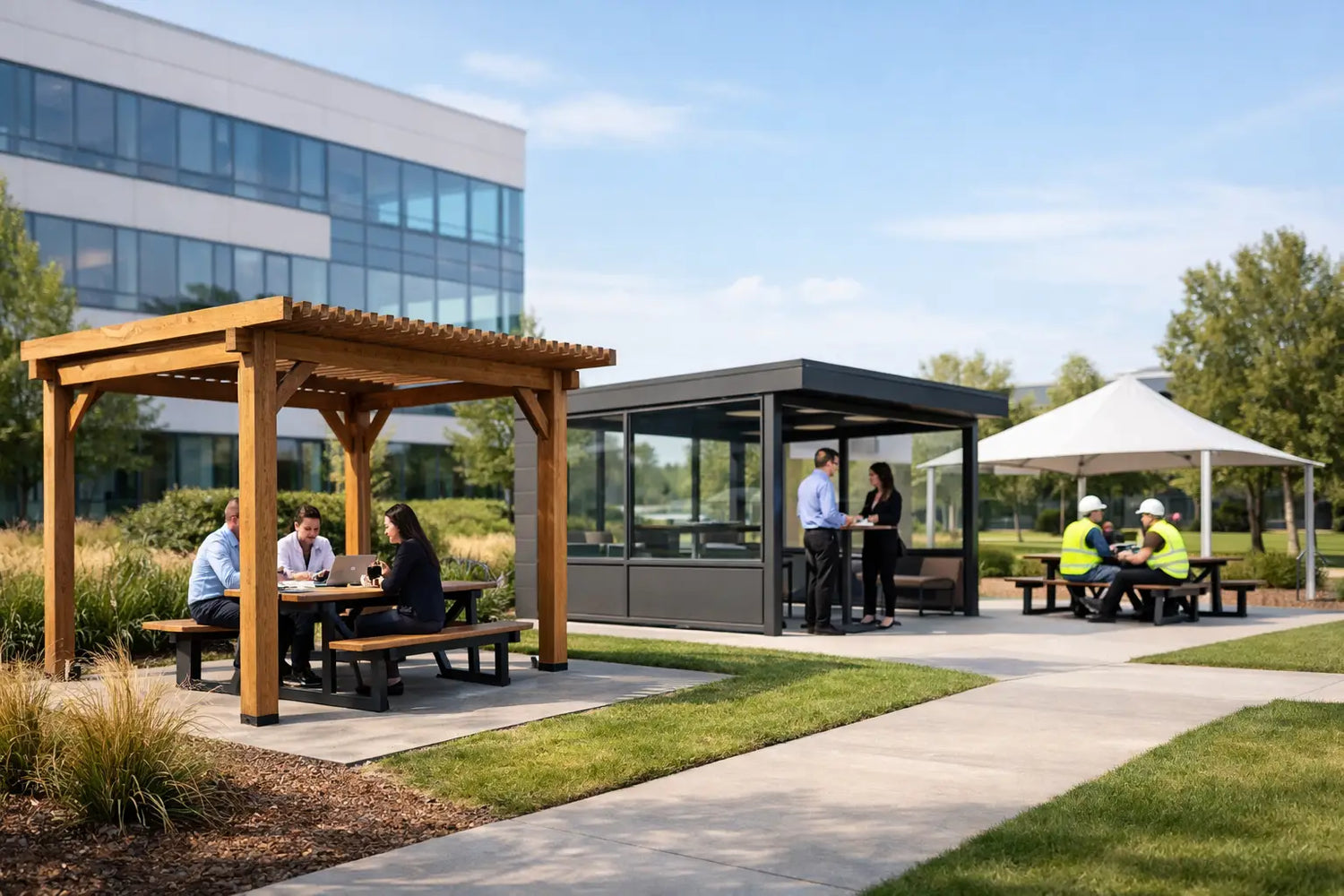 Best Outdoor Shelters for Workplaces