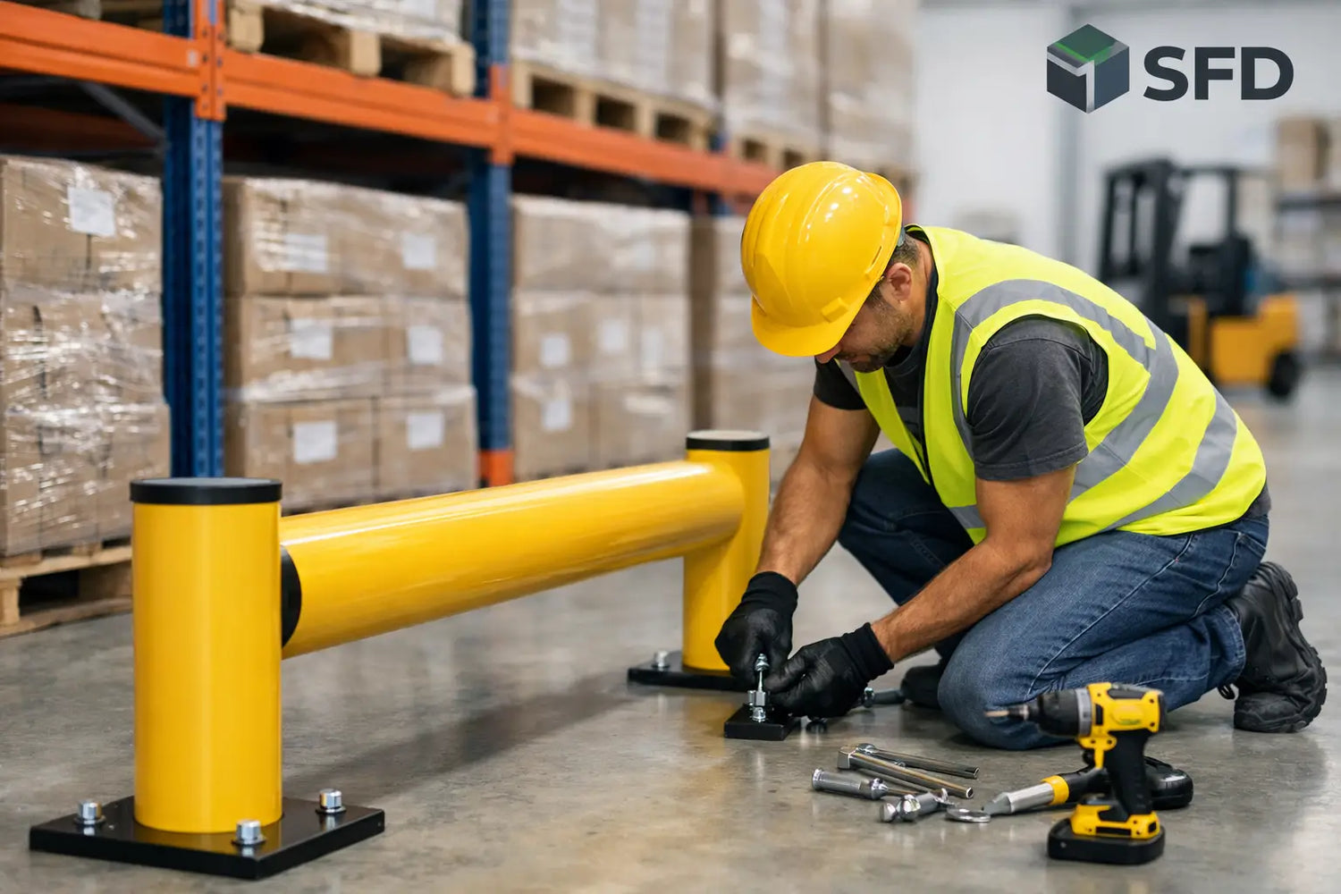 How to Install Warehouse Barriers Properly