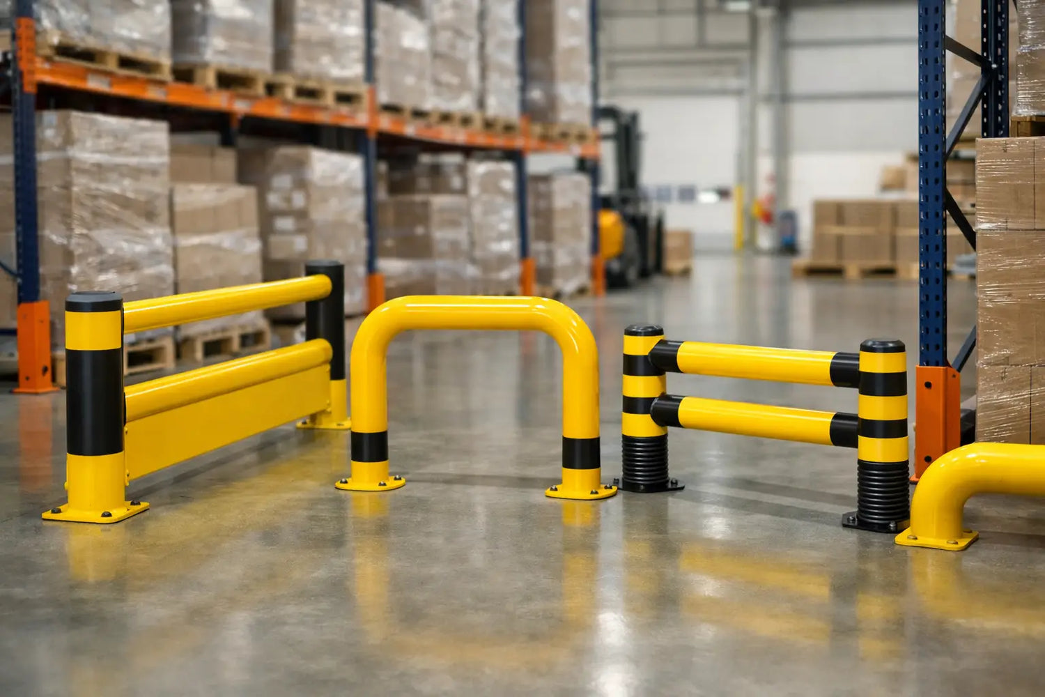 Best Safety Barriers for Warehouses
