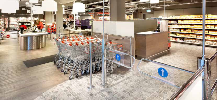 Make An Entrance with Automatic Access Entrance Gates - Store Fittings Direct