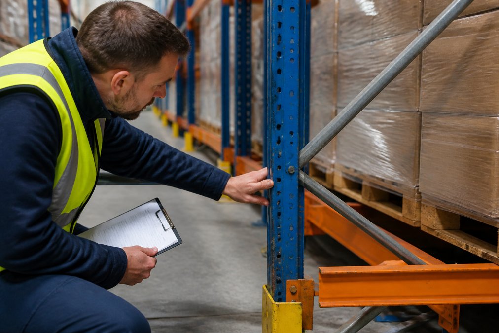 How to Inspect Industrial Pallet Racking for Damage