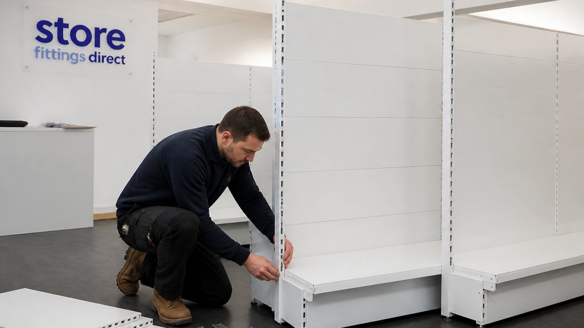 How to Install Gondola Shelving Units: Step-by-Step