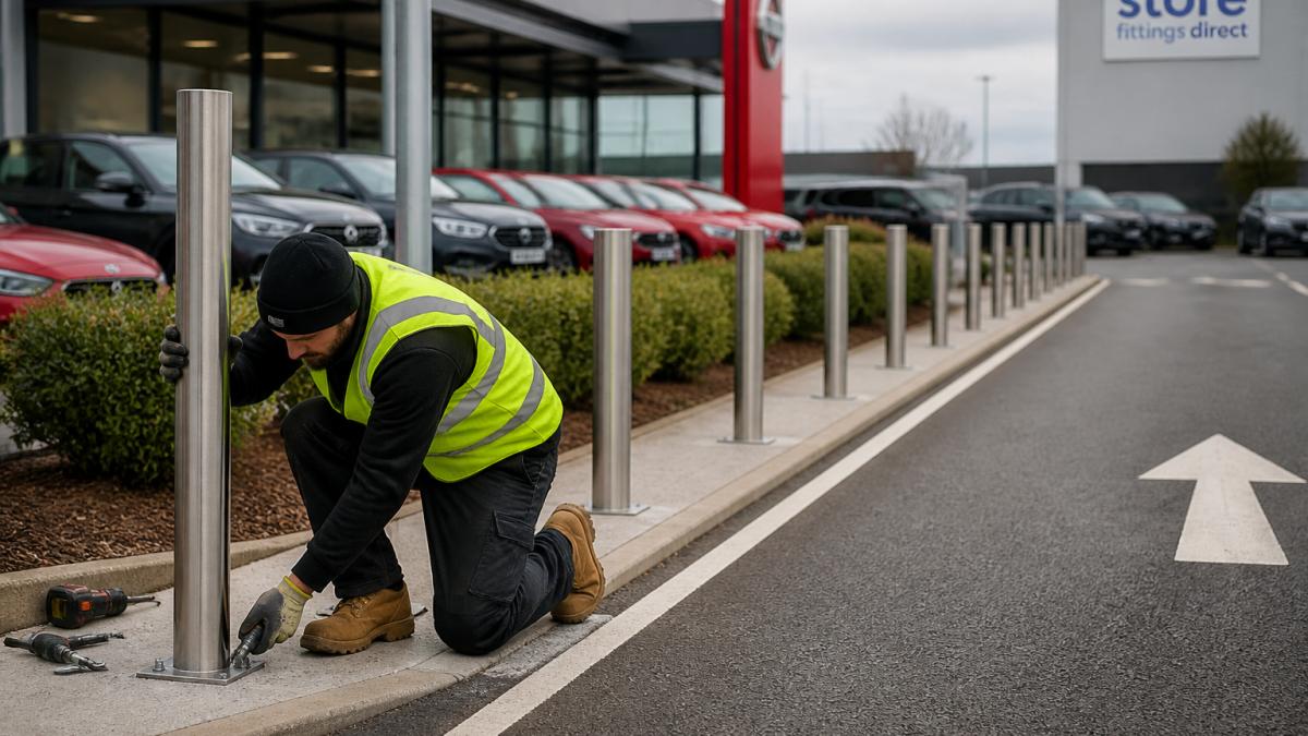 How to Install Steel Bollards for Perimeter Security