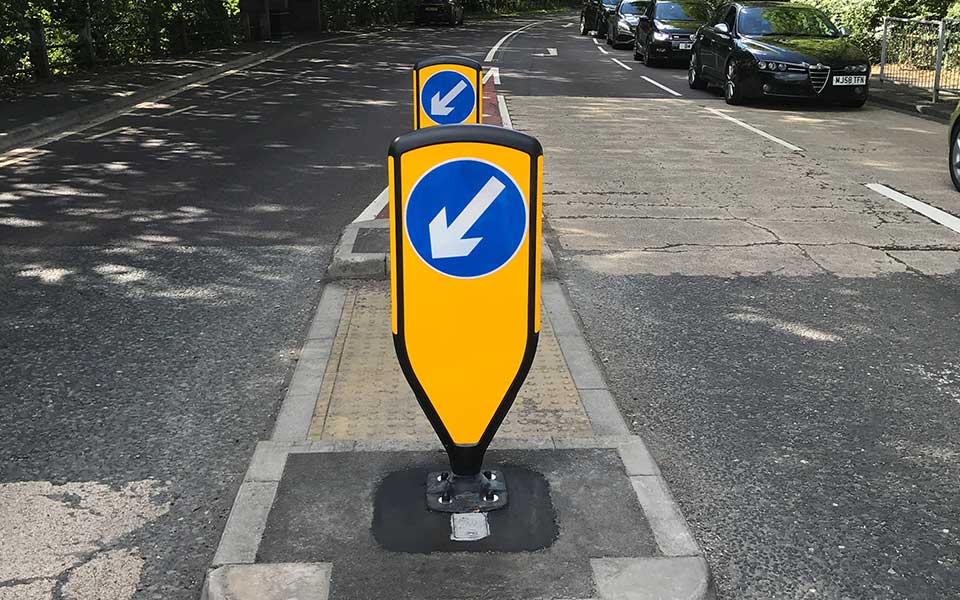 Keep Left Bollards