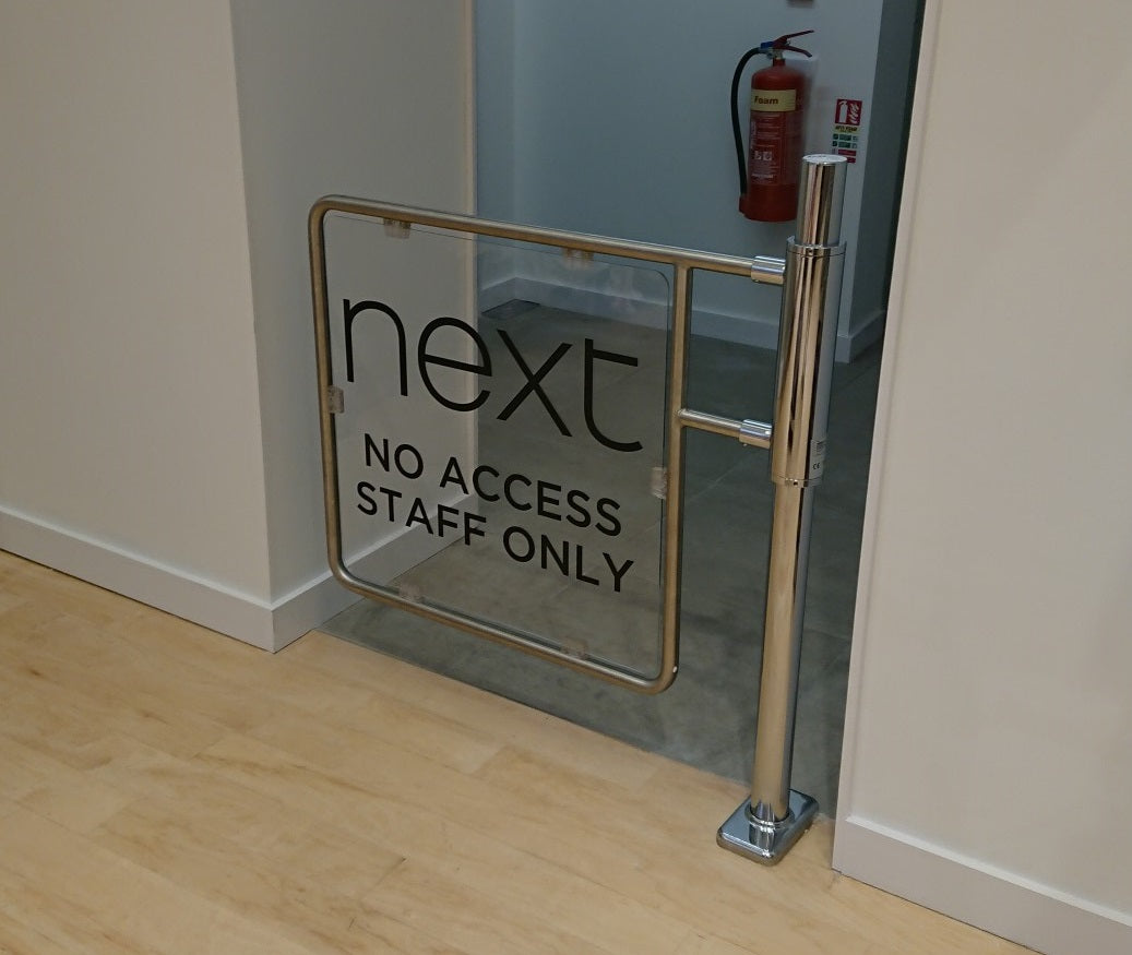 Entrance Swing Gates - Store Fittings Direct
