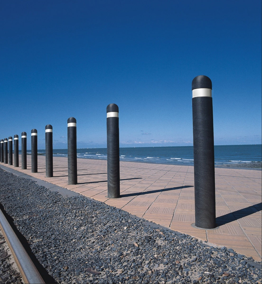 plastic bollards