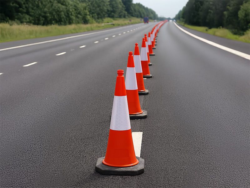 Traffic markers menu icon