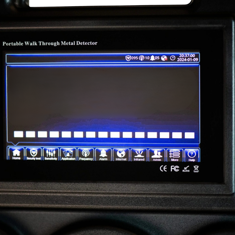 Portable Walk Through Metal Detector (P1)