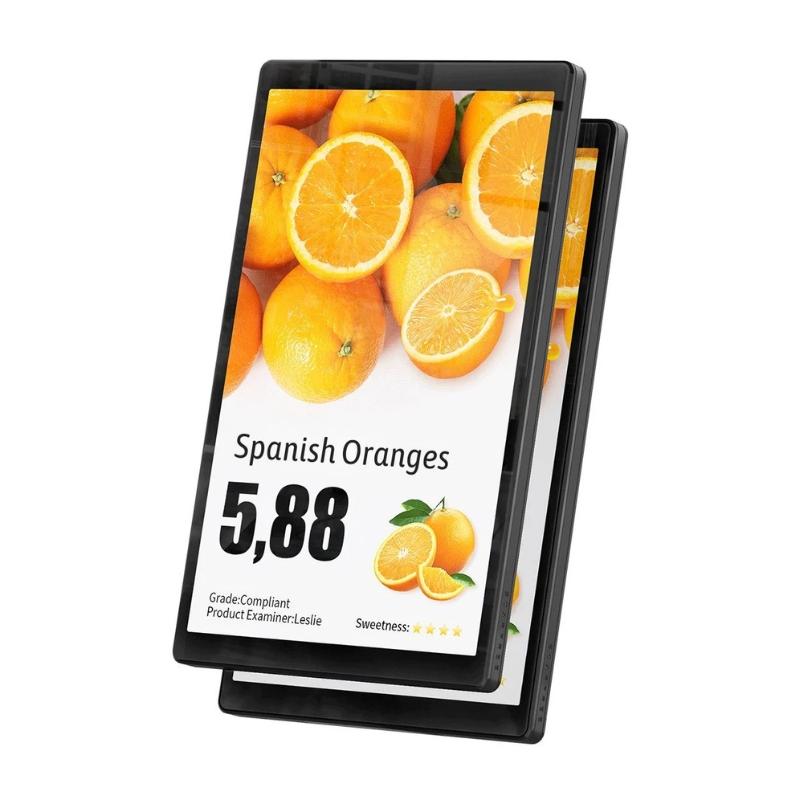 10.1" Single Screen Display -Compact Full Digital Signage Monitor for Retail - Store Fittings Direct