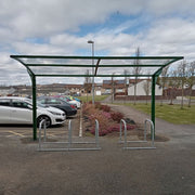 30 Cycle Bike Shelter | The Holwell - Store Fittings Direct