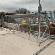10 Cycle Shelter | Queensway - Store Fittings Direct