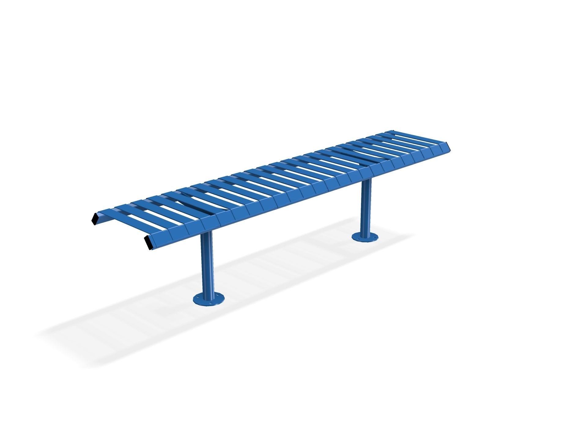 Rockingham Outdoor Steel Bench | Street Furniture