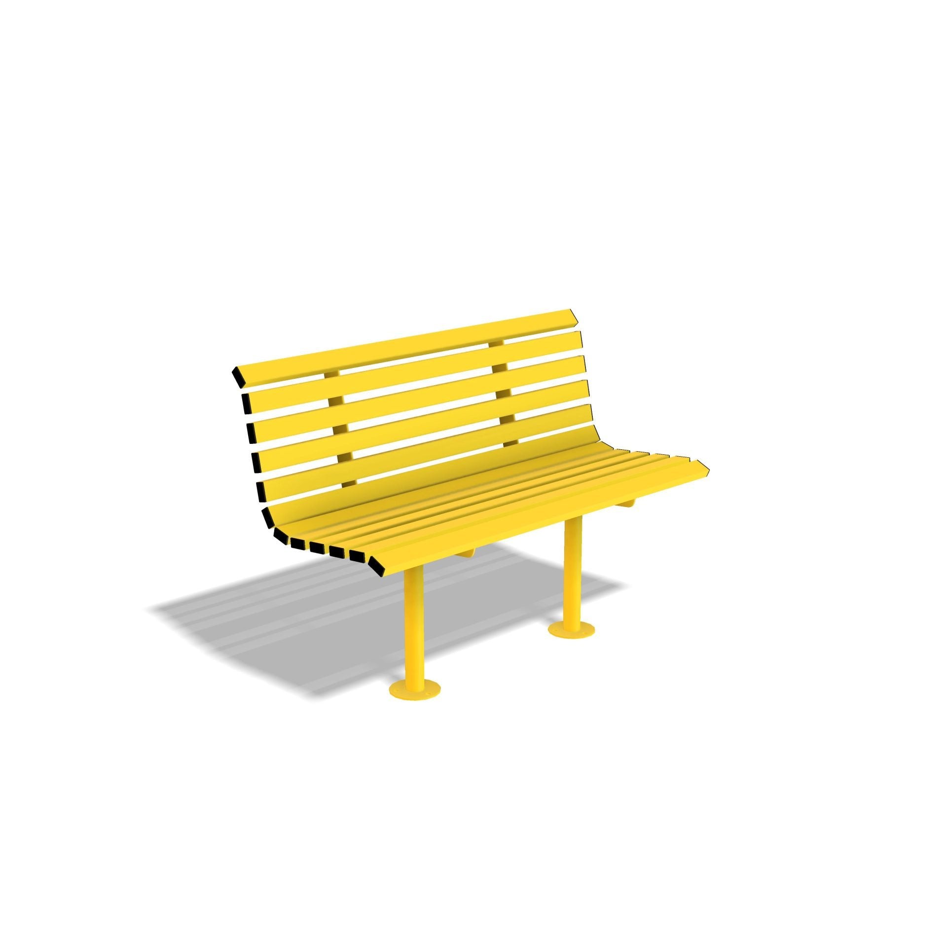 Outdoor Mild Steel Carlton Bench Seat | Carlton Street Furniture