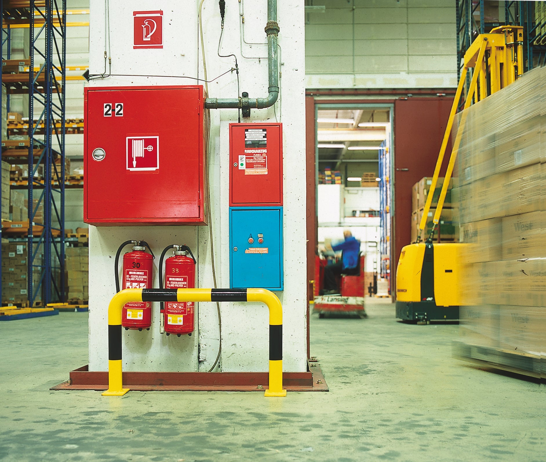 BLACK BULL Protection Guard - Yellow/Black