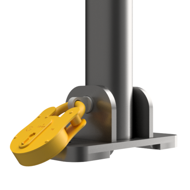 Fold Down Lockable Parking Post FB (Fire Brigade)