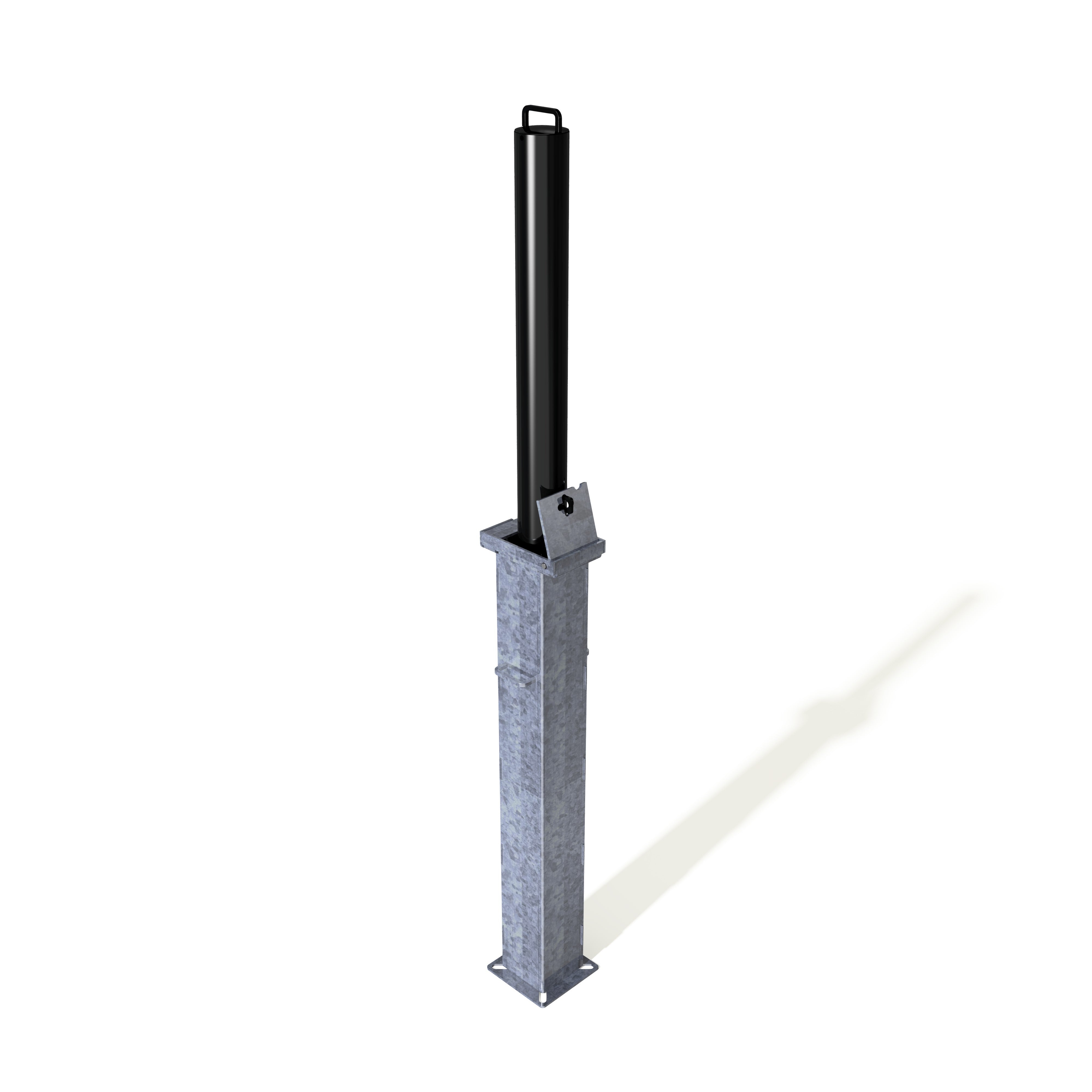 Retractapost 745mm FB (Fire Brigade) Telescopic Bollard