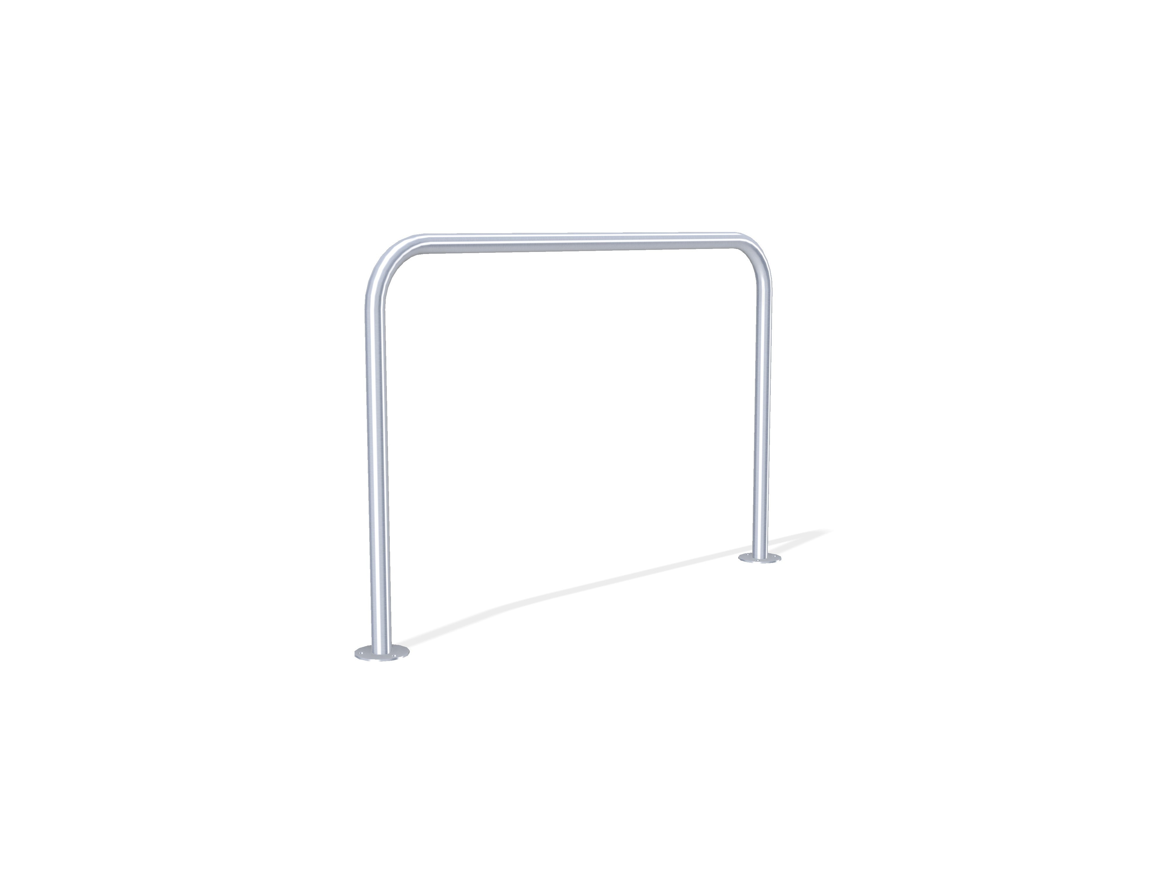 48mm Hooped Perimeter Barrier - Stainless steel - Bolt Down