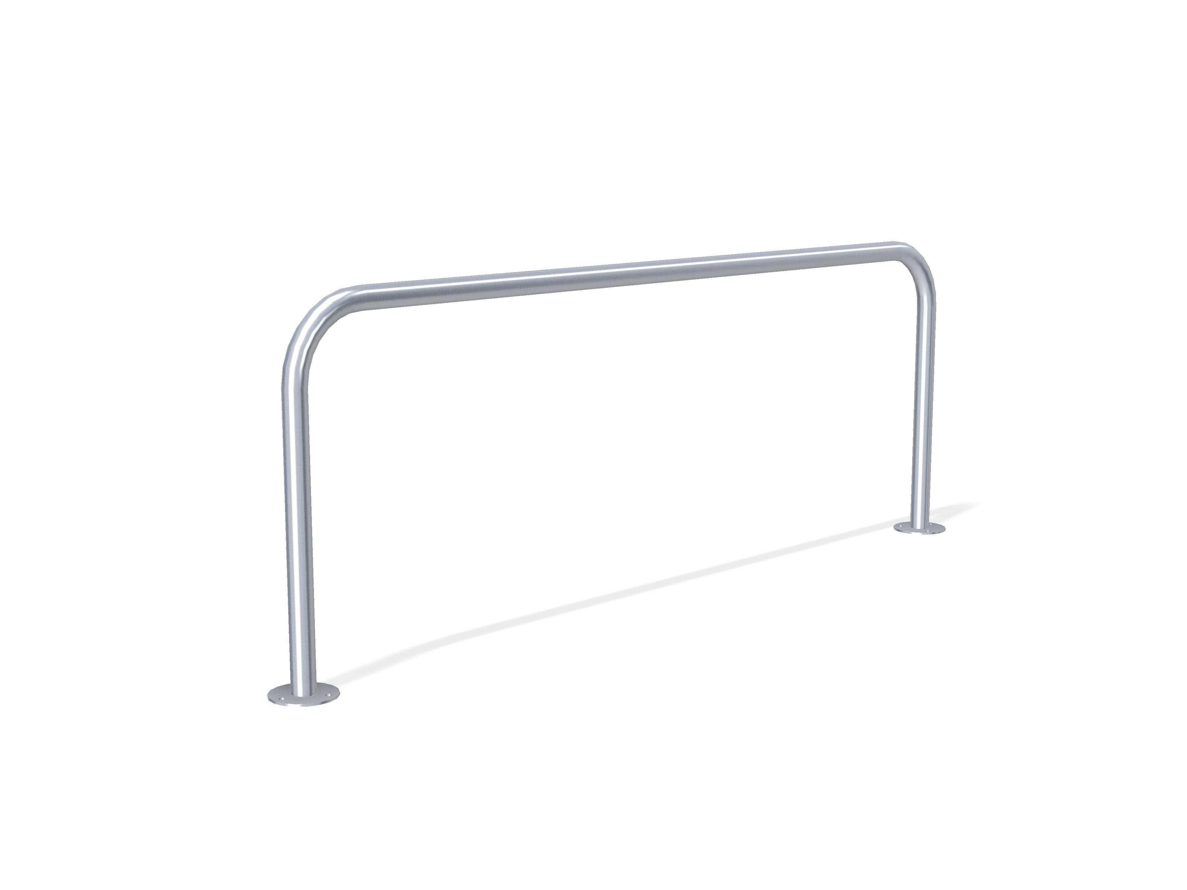 48mm Hooped Perimeter Barrier - Stainless steel - Bolt Down