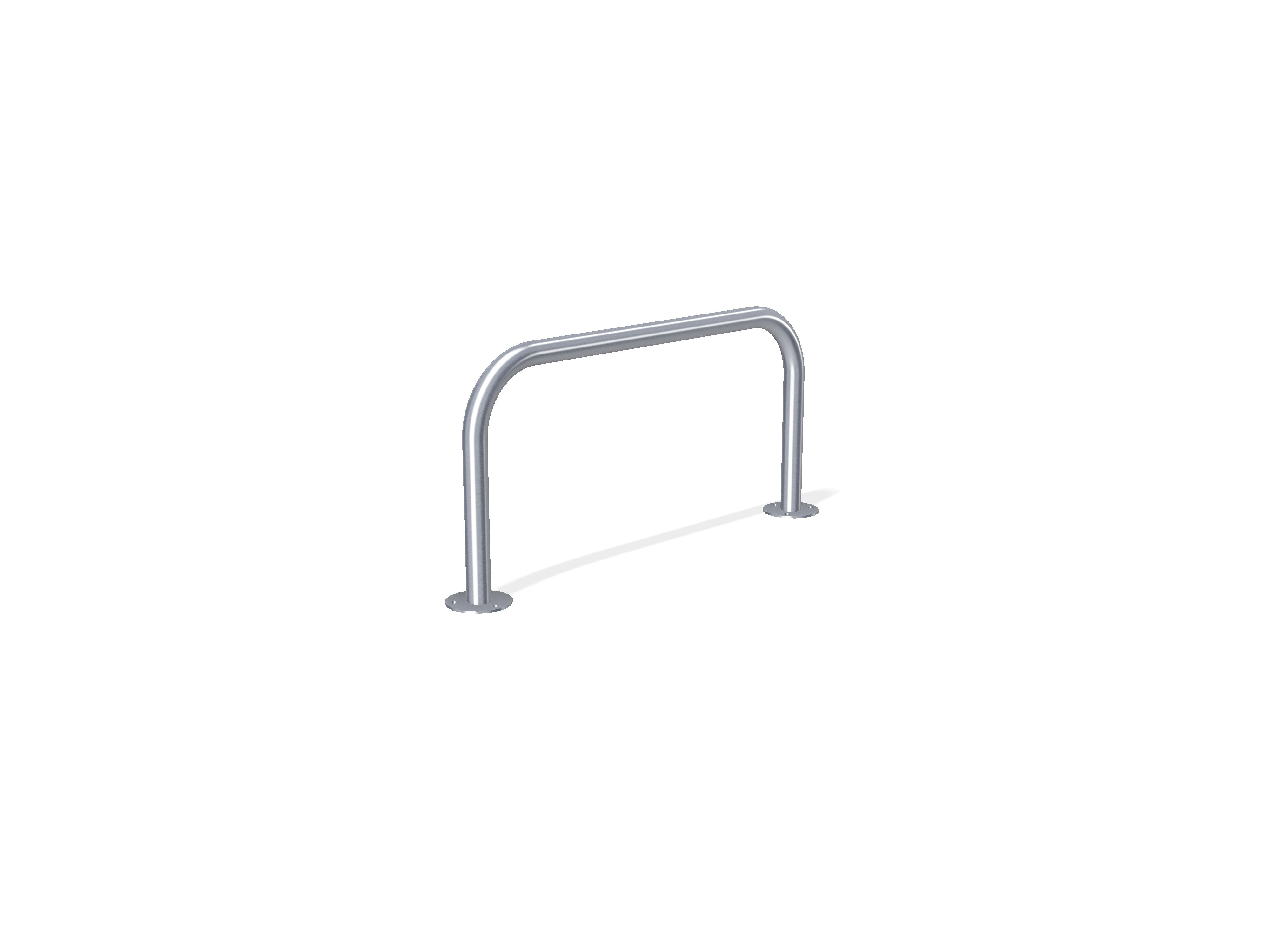 48mm Hooped Perimeter Barrier - Stainless steel - Bolt Down