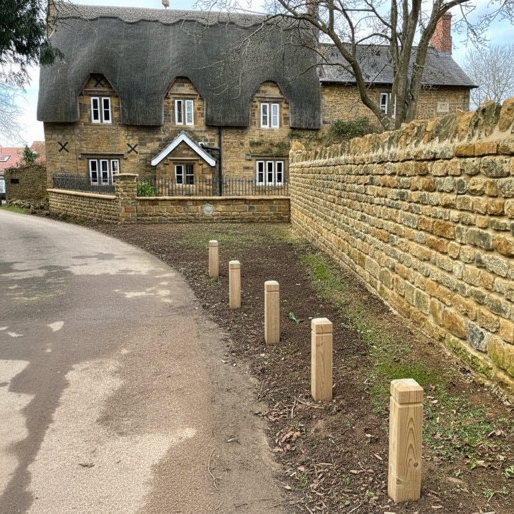 Oak Timber Bollard Supplier