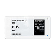2.66" ESL Display -Low Temperature Freezer Electronic Shelf Label for Retail - Store Fittings Direct