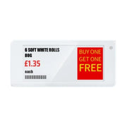 2.9" ESL Display - Shelf Edge Pricer Label - Store Fittings Direct