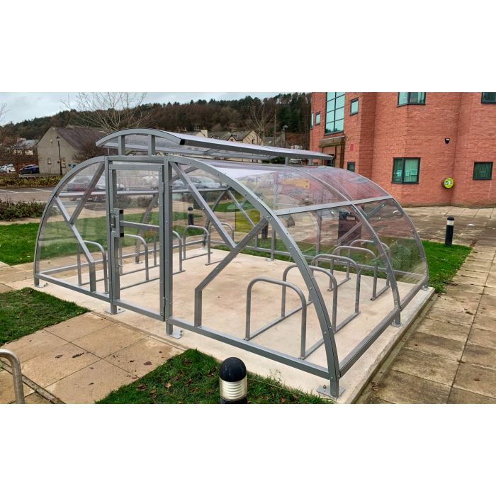 20 Cycle Bike Shelter | The Shoby - Store Fittings Direct