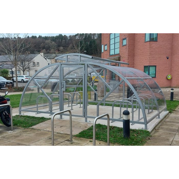 20 Cycle Bike Shelter | The Shoby - Store Fittings Direct
