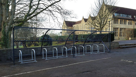 24 Cycle Shelter | Queensway - Store Fittings Direct
