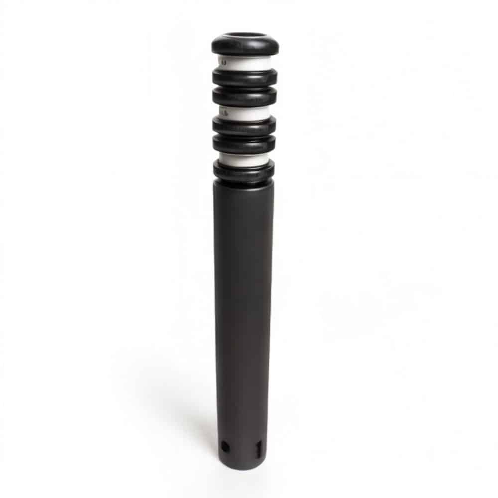 3RS Retail Park Plastic Bollard Steel Core optional Anti Ram - Store Fittings Direct