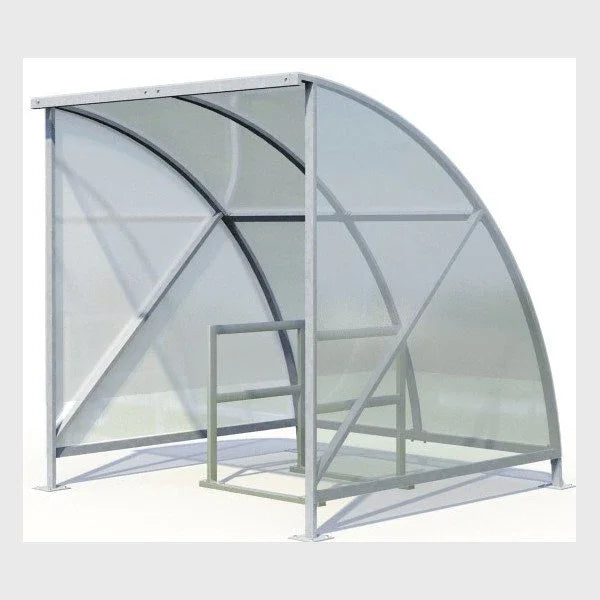 4 Bike Cycle Shelter | Broughton Slimline - Store Fittings Direct