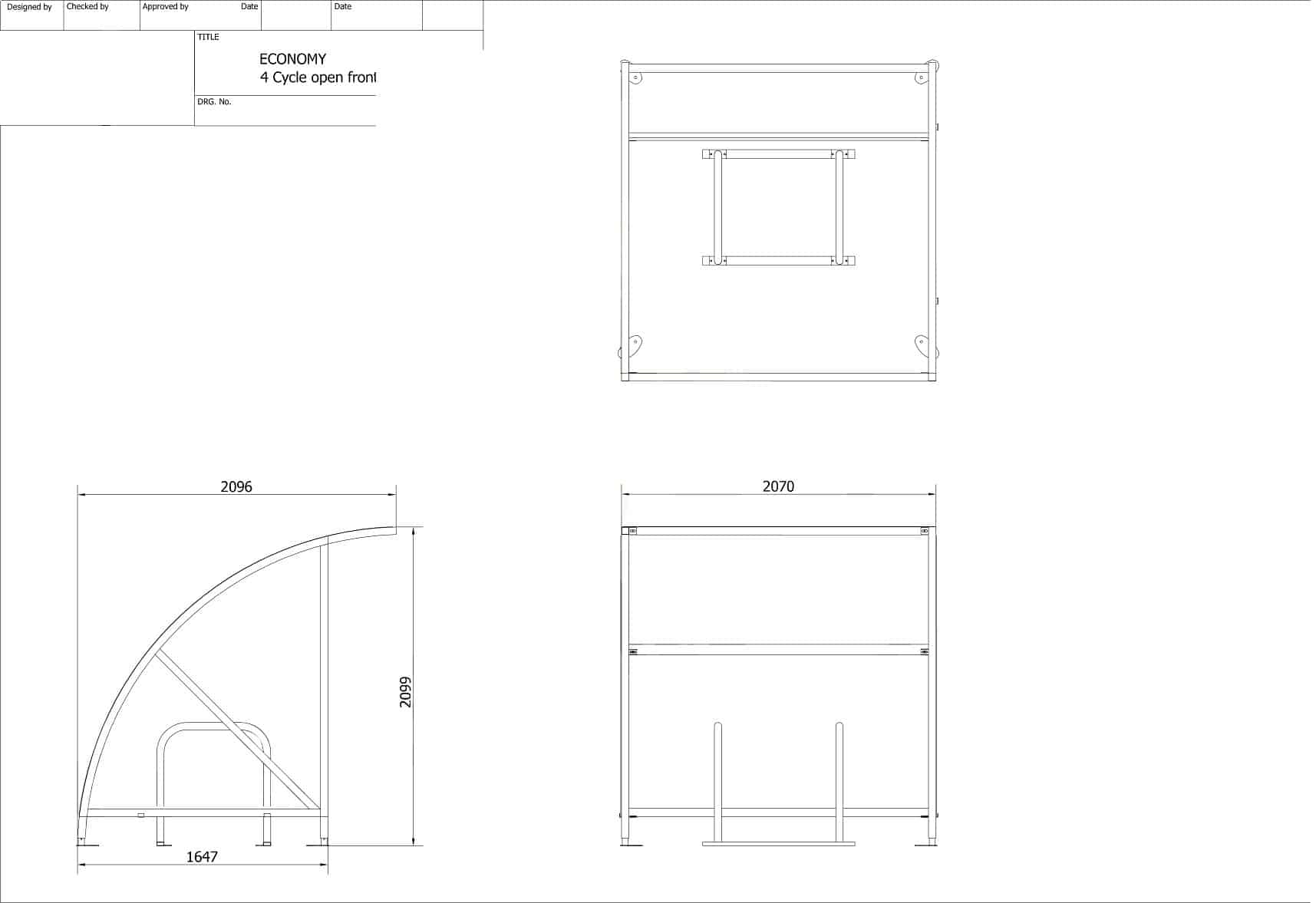 4 Cycle Shelter | Queensway