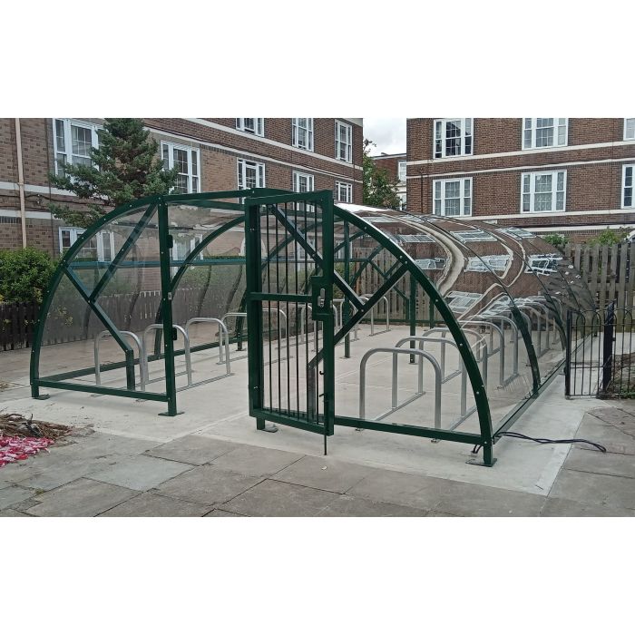 40 Cycle Bike Shelter | The Shoby - Store Fittings Direct