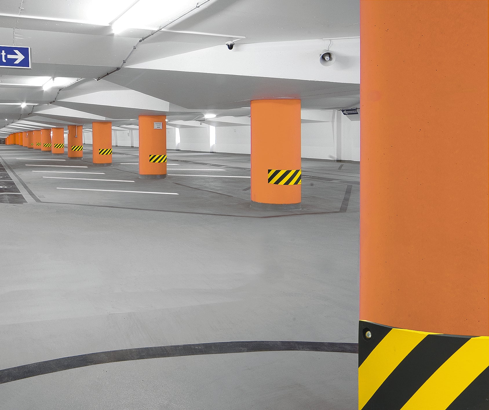 Column Protection Pads - Rectangular - for Round Columns