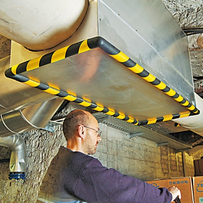 Edge Protection - Semi Circular 40/40 - Self-Adhesive - 5mtr Long