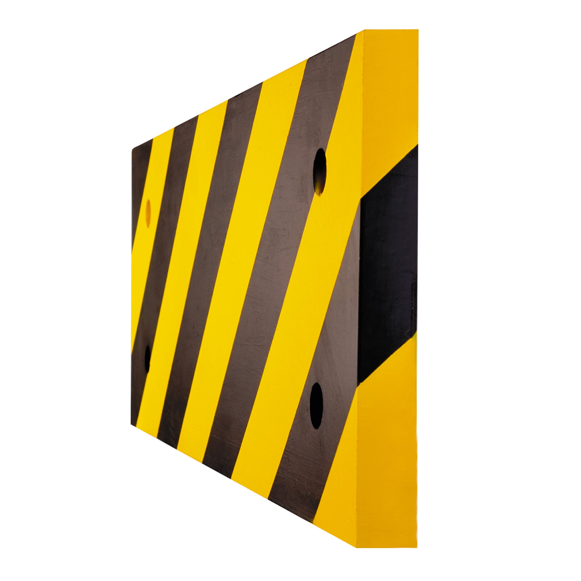Column Protection Pads - Rectangular - for Square Columns - Yellow/Black