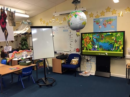 4K Interactive Multi-Touch Screen Whiteboard | Education & Business Display - Store Fittings Direct