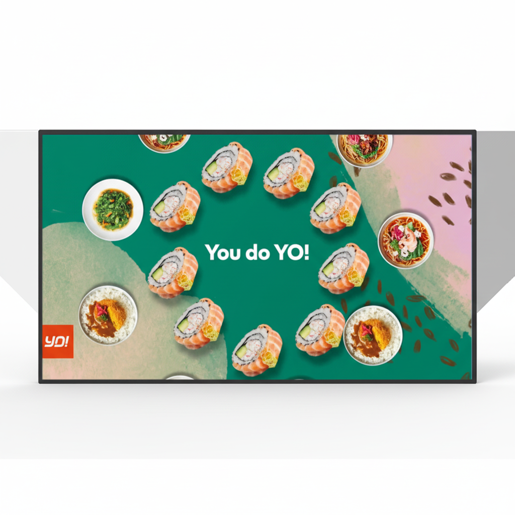 4K UHD Android Large Format Professional Commercial Display | Industrial Monitor