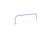 60mm Hooped Perimeter Barrier - Galvanised - Bolt Down
