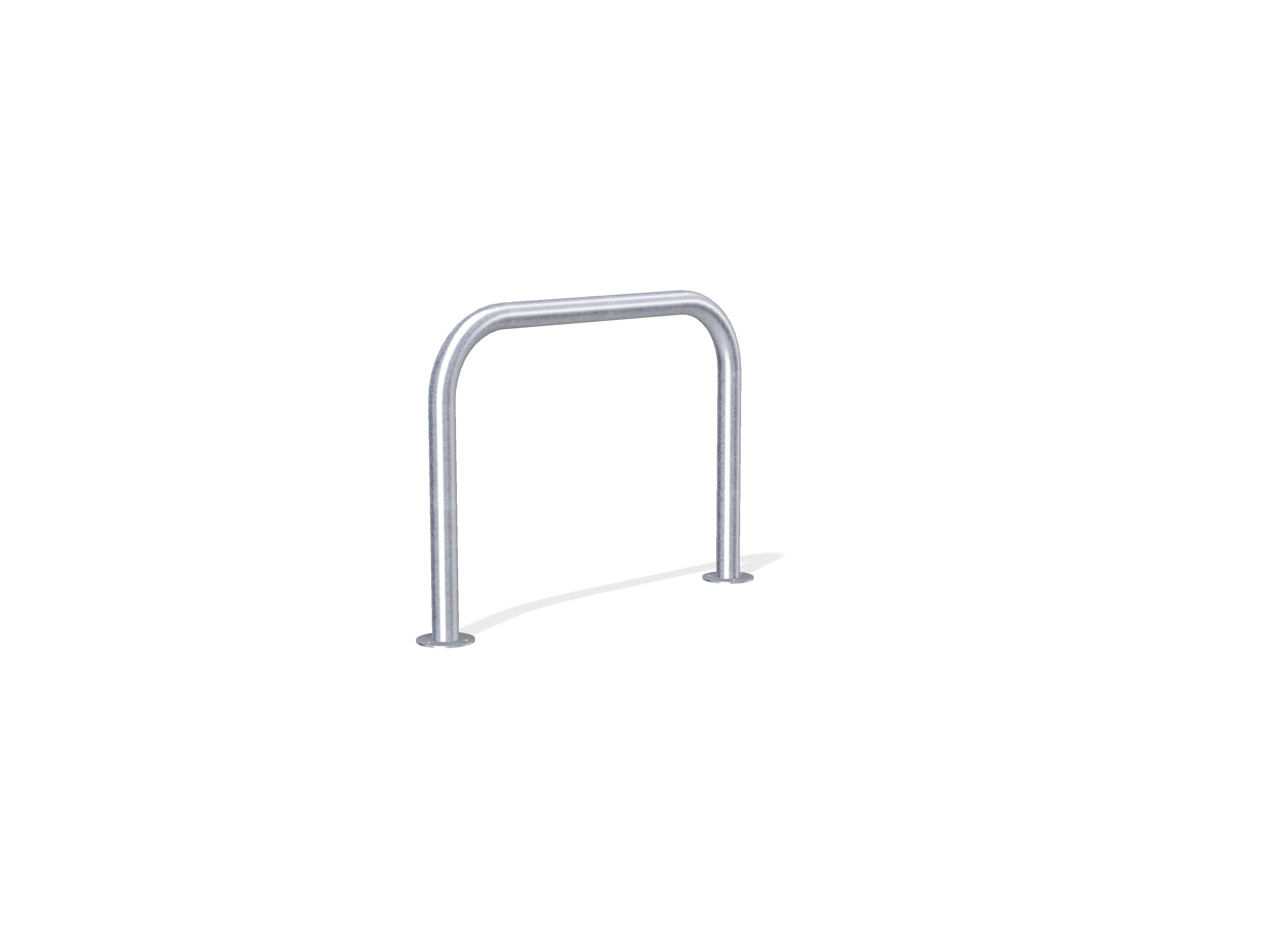 60mm Hooped Perimeter Barrier - Galvanised - Bolt Down