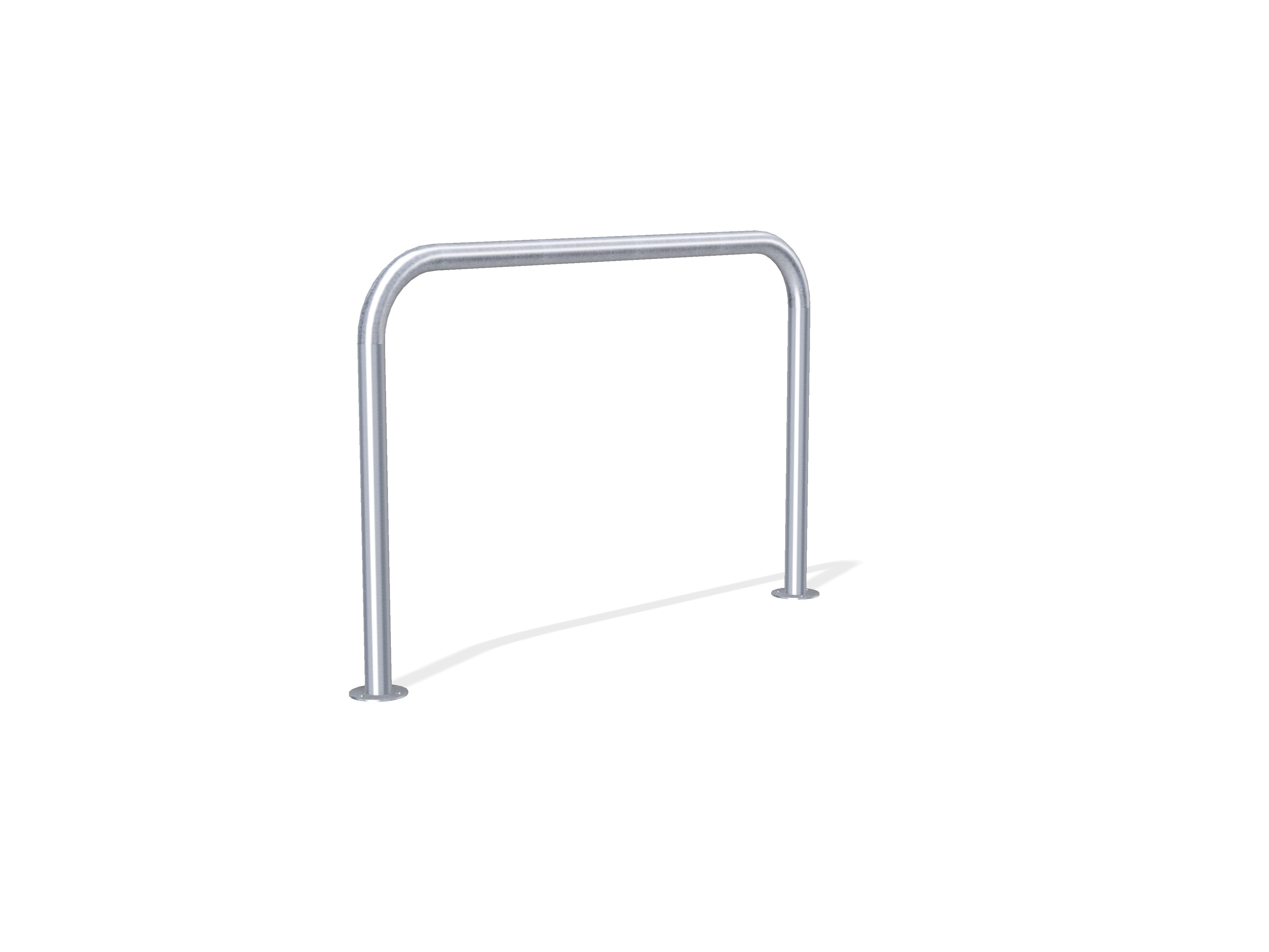 60mm Hooped Perimeter Barrier - Galvanised - Bolt Down