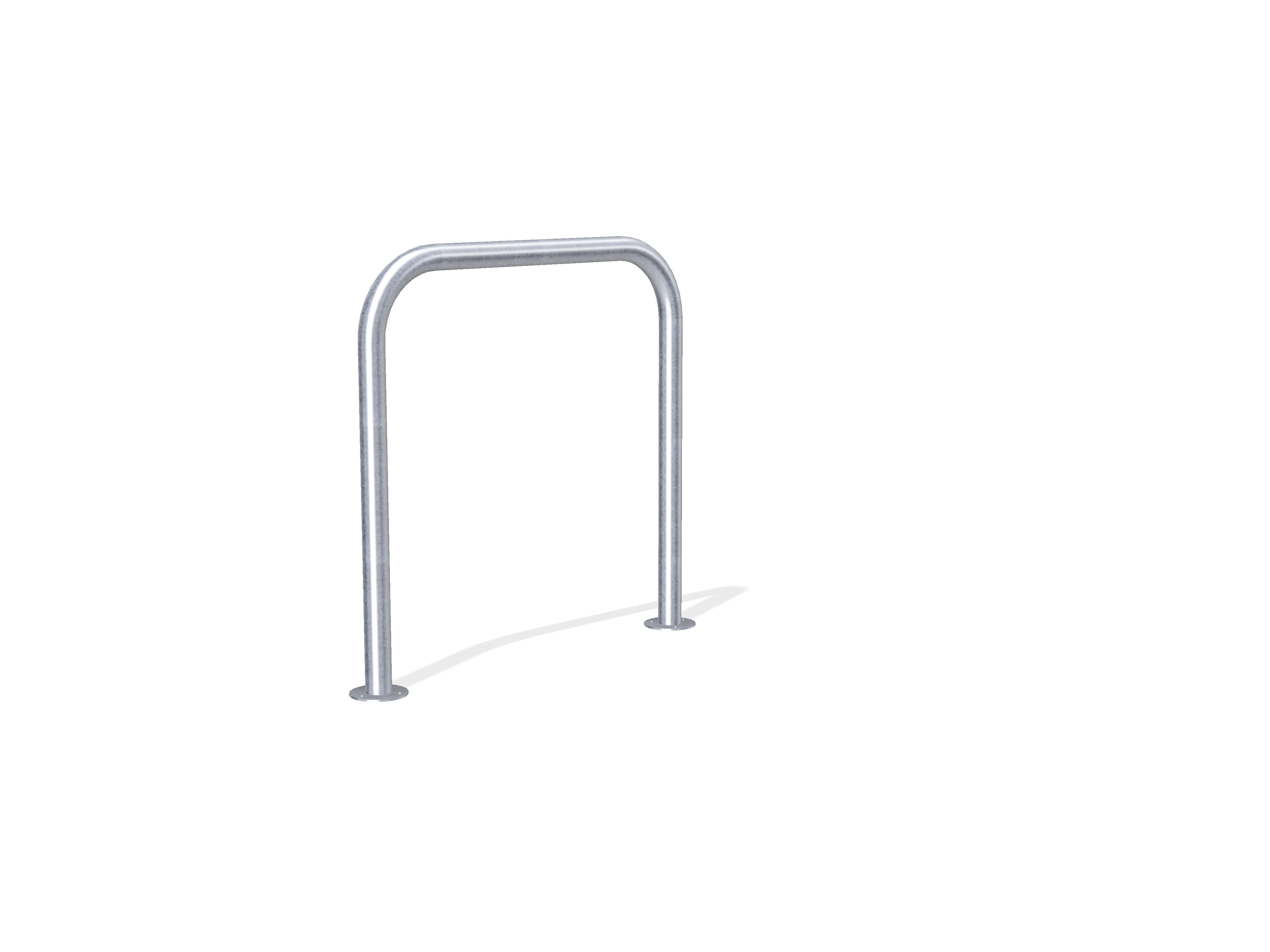 60mm Hooped Perimeter Barrier - Galvanised - Bolt Down