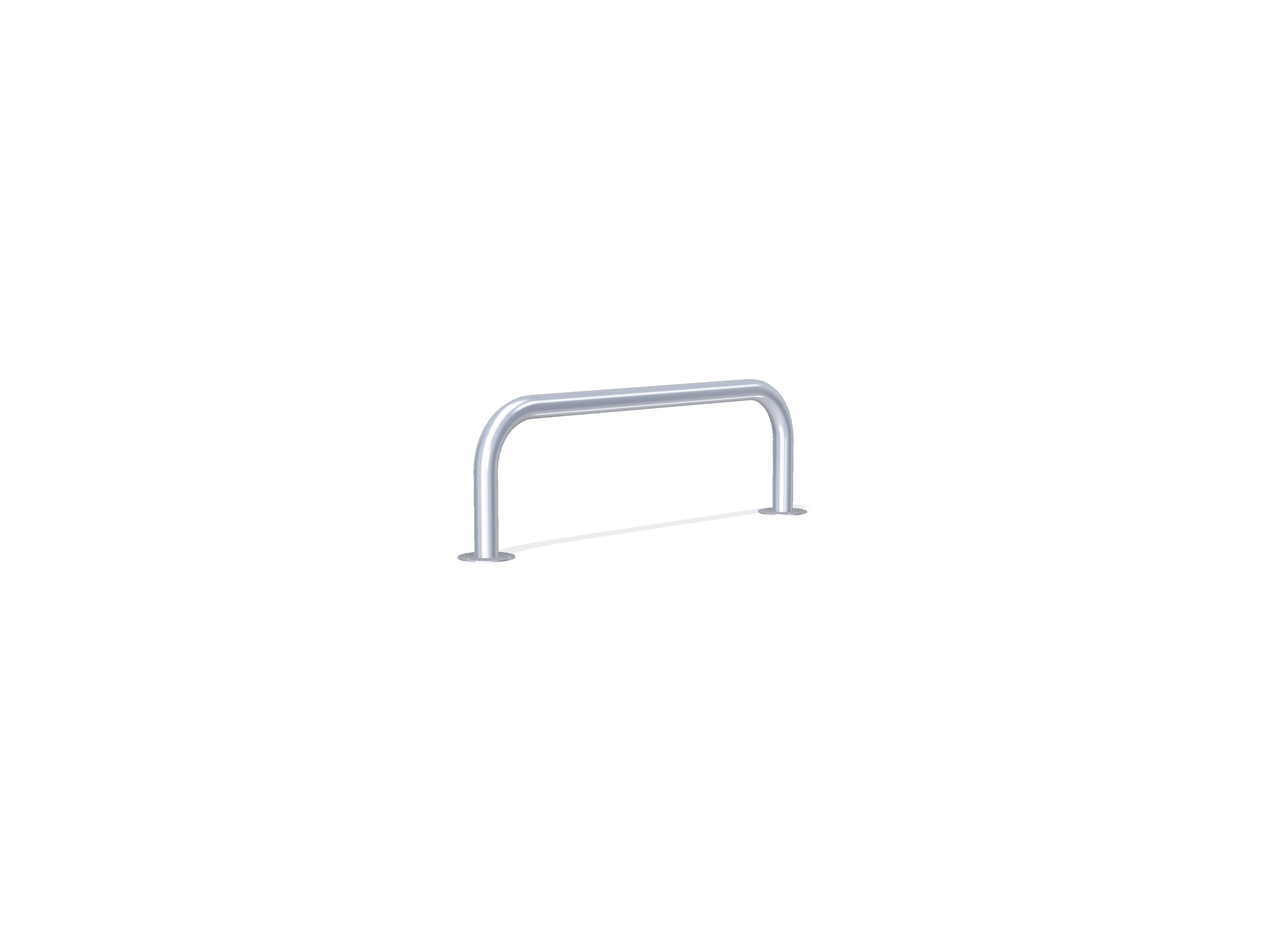 76mm Hooped Perimeter Barrier - Stainless Steel - Bolt Down