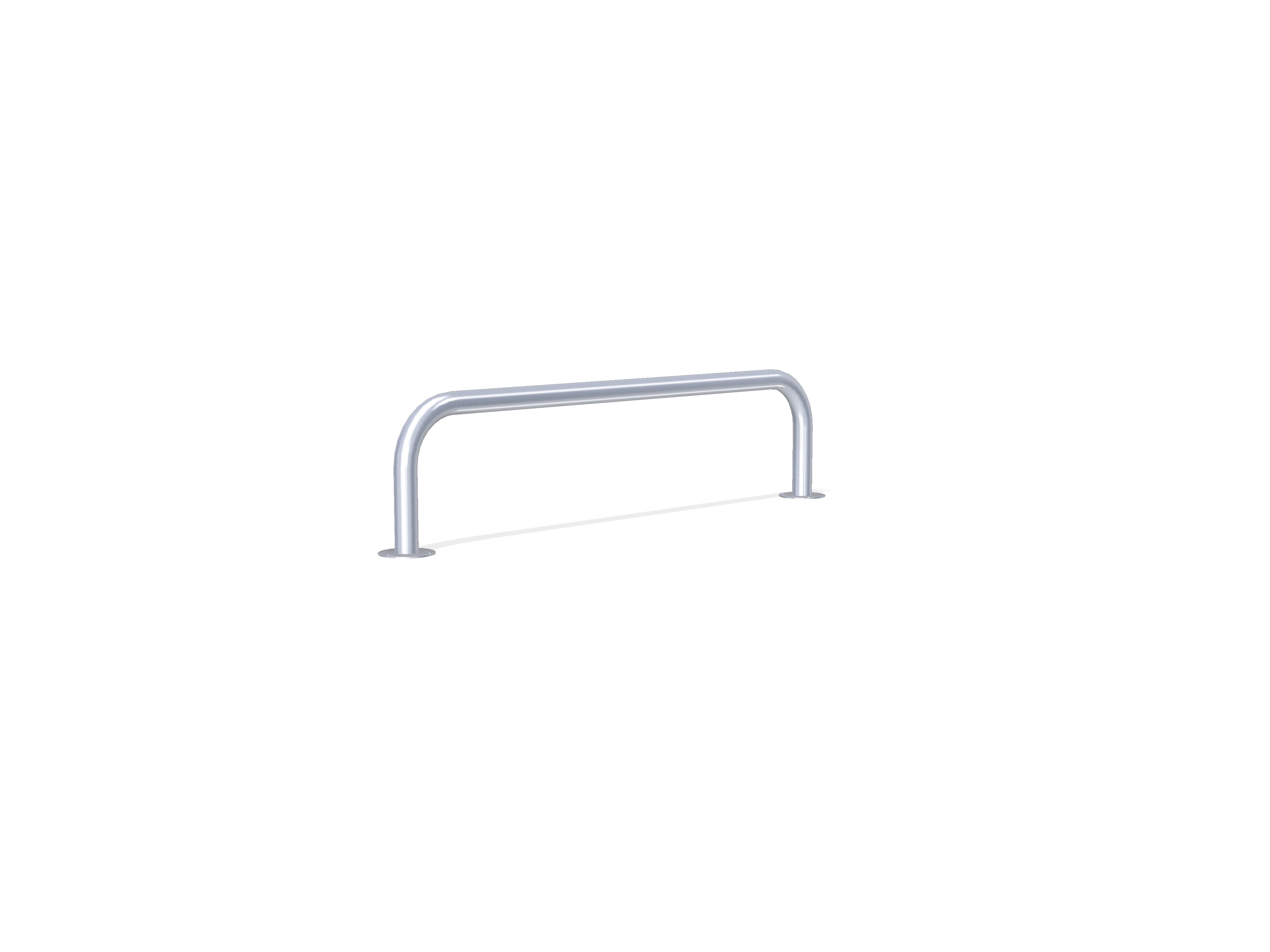 76mm Hooped Perimeter Barrier - Stainless Steel - Bolt Down