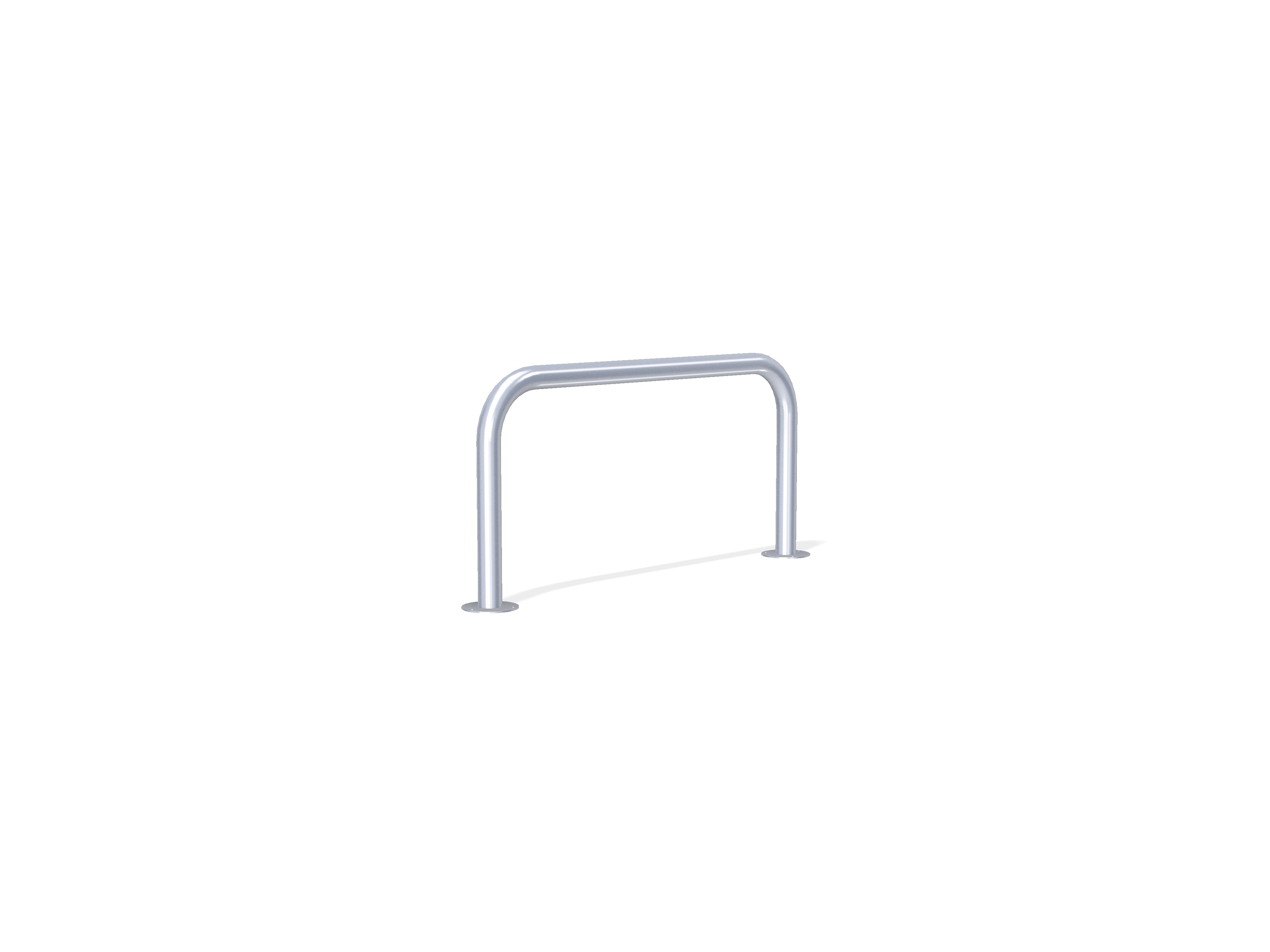 76mm Hooped Perimeter Barrier - Stainless Steel - Bolt Down