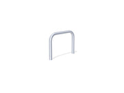 76mm Hooped Perimeter Barrier - Stainless Steel - Concrete in